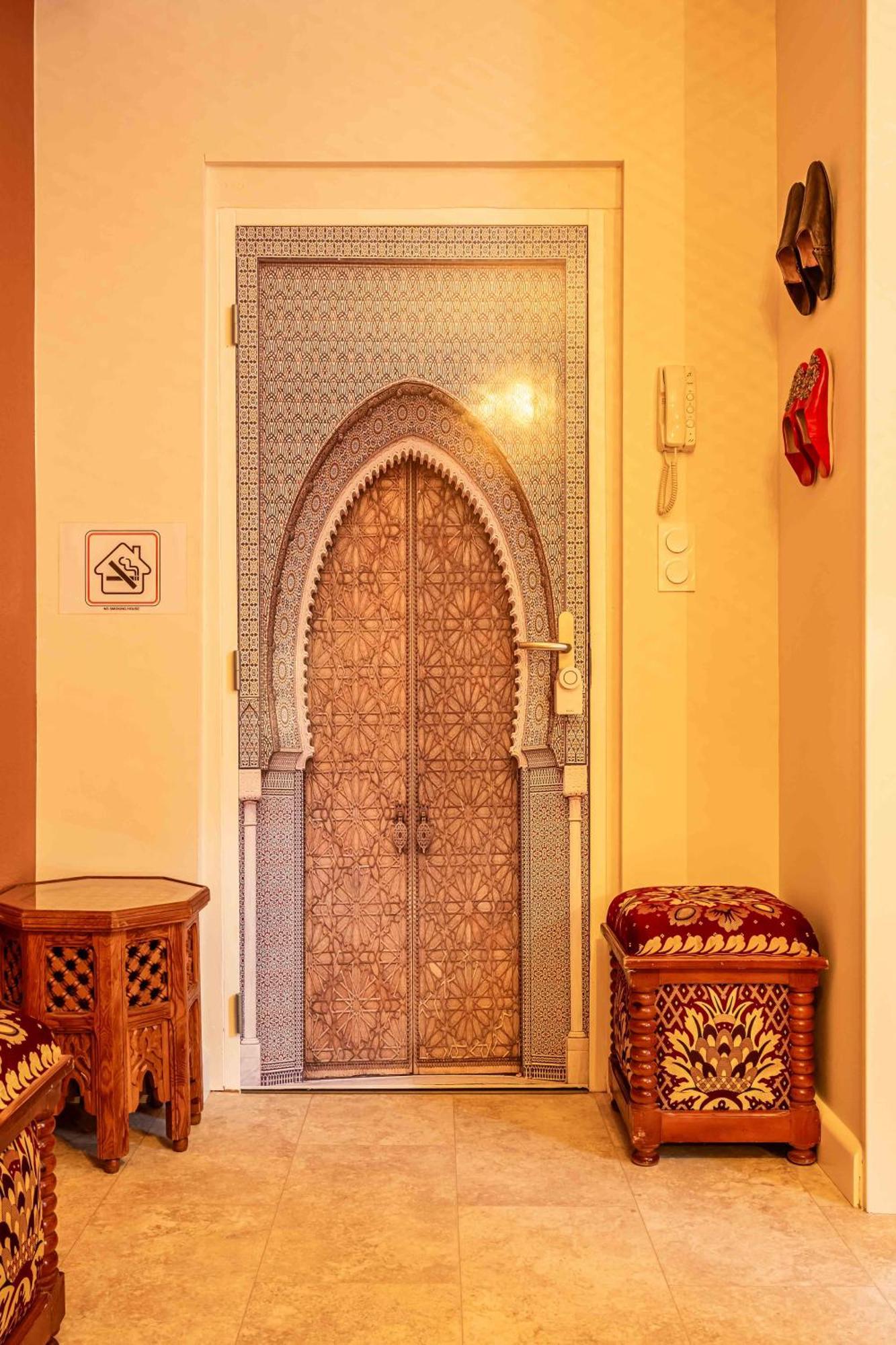 Le Marrakech ~ Centre-Ville ~ Climatisation ナルボンヌ エクステリア 写真